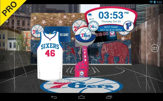 NBA 2012 3D Live Wallpaper android App screenshot 12