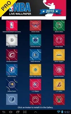 NBA 2012 3D Live Wallpaper android App screenshot 15